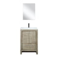 thumbnail image 3 of Lexora Home Lafarre 24" Single Quartz Top Bathroom Vanity with Faucet and Mirror, 3 of 8
