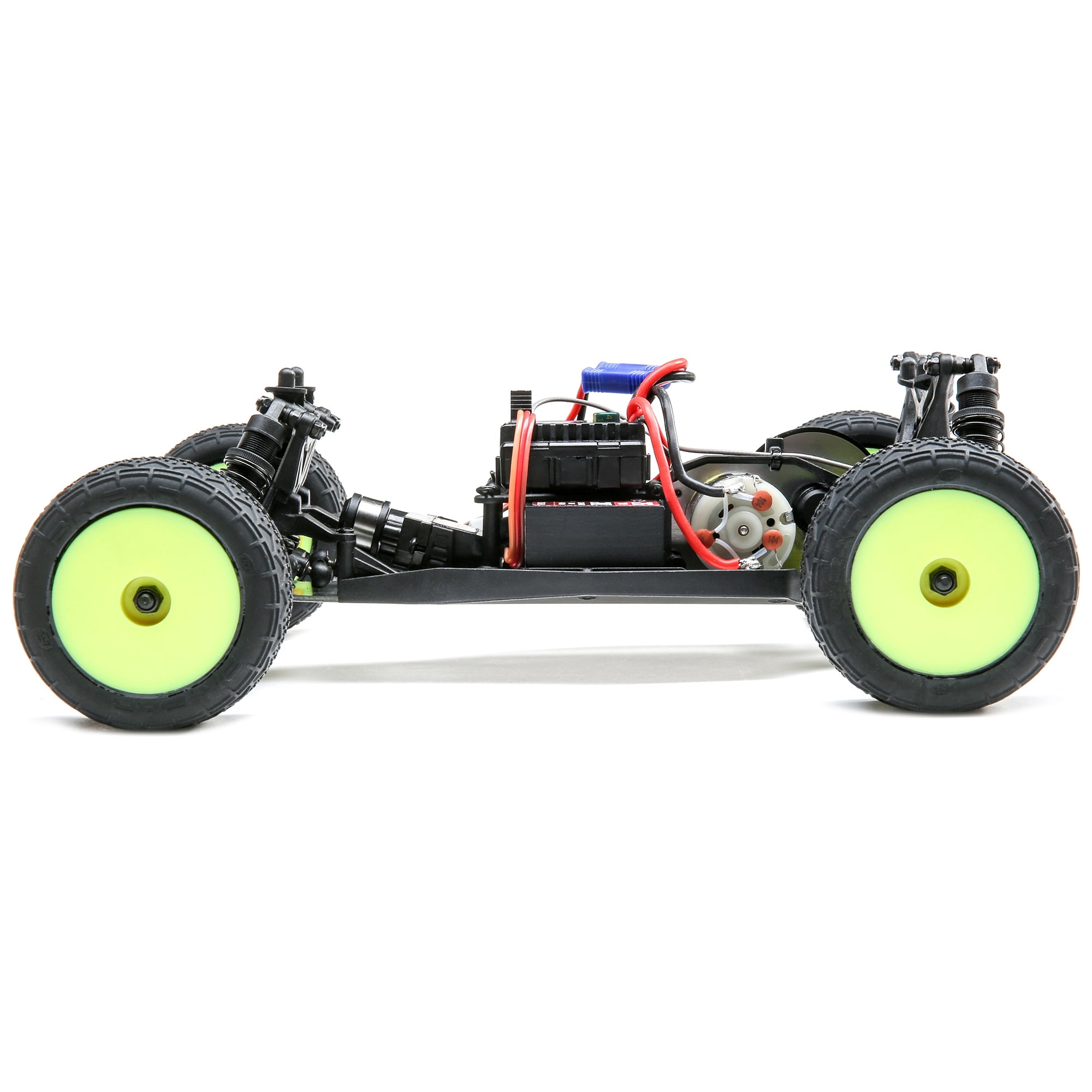 LOSI Mini-T 2.0 Räder – 4 Stück, Weiß, Für RC-Modellauto