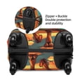 thumbnail image 2 of Kdxio Cool Camel Oasis Vibes Pattern Luggage Cover for Travel,Elastic and Durable,Fits 18-32 Inch,Anti-Scratch Suitcase Protector-No luggage included, 2 of 5