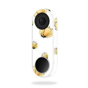 MightySkins NEHEL-Yellow Poppy Skin for Nest Hello Video Doorbell - Yellow Poppy