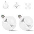 thumbnail image 1 of Amdohai 2 Pack Led Shop Light E27 Bulb Folding Football Bulbs 40W, 1 of 8