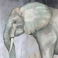 thumbnail image 3 of Medley, Elizabeth 12x12 Black Modern Framed Museum Art Print Titled - Elephant, 3 of 5