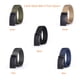 thumbnail image 5 of Cinturon Hombre Automático de Tela, CHAOREN Cinturones Hombre Nylon con Hebilla Trinquete Ajustable, 3.5cm Correa Cortable para Deportes ShuxiuWang 1327537005599, 5 of 5