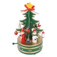 thumbnail image 3 of Regalos de Navidad, Caja de música navideña Caja musical de madera Caja de música navideña La mejor de su clase, 3 of 8