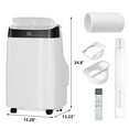 thumbnail image 6 of Festisoul 10,000 BTU Portable Air Conditioner Up 450 Sq.Ft, 3-In-1 Free-Standing Cooling AC Unit with Dehumidifier/Fan, Remote Control, Quiet Sleep Mode, 24H Timer, 6 of 10
