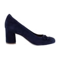 thumbnail image 6 of Naturalizer Sienna Women's Heels Midnight Blue Suede Size 11 M, 6 of 8
