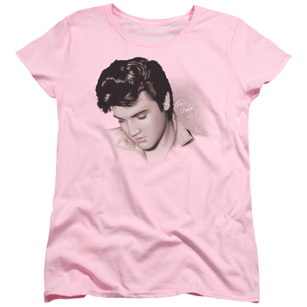 Elvis Painted King Adult Work Shirt