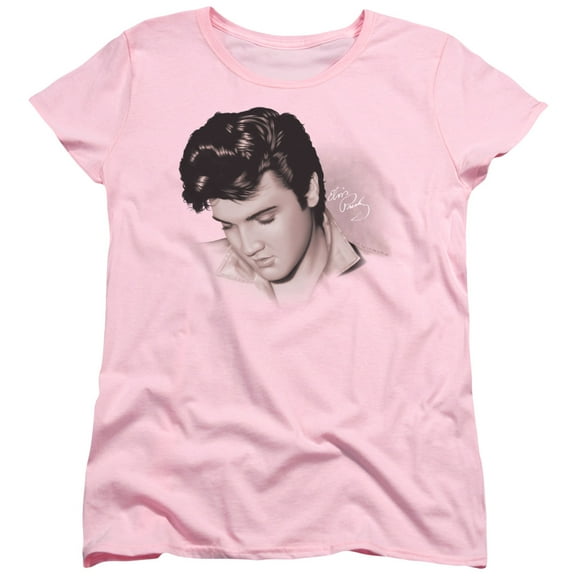 Elvis Presley - Looking Down - Women's Short Sleeve Shirt - XX-Large