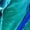 Blue, variant on Women's Metallic Shinny Pants, Fashion High Waist Tapered Jogger Punk Hip Hop Holographic Trousers Streetwear Dance Pants