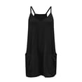 thumbnail image 3 of Robe Athlétique pour Femmes Mode Mini Robe Combinaison Surdimensionnée avec Poches Zippées Shorts Intégrés Double Poche, 3 of 5