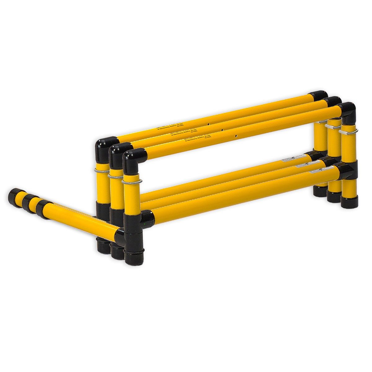 Prism Fitness 1218 Inches Smart AdjustableHeight Workout Hurdles, Set