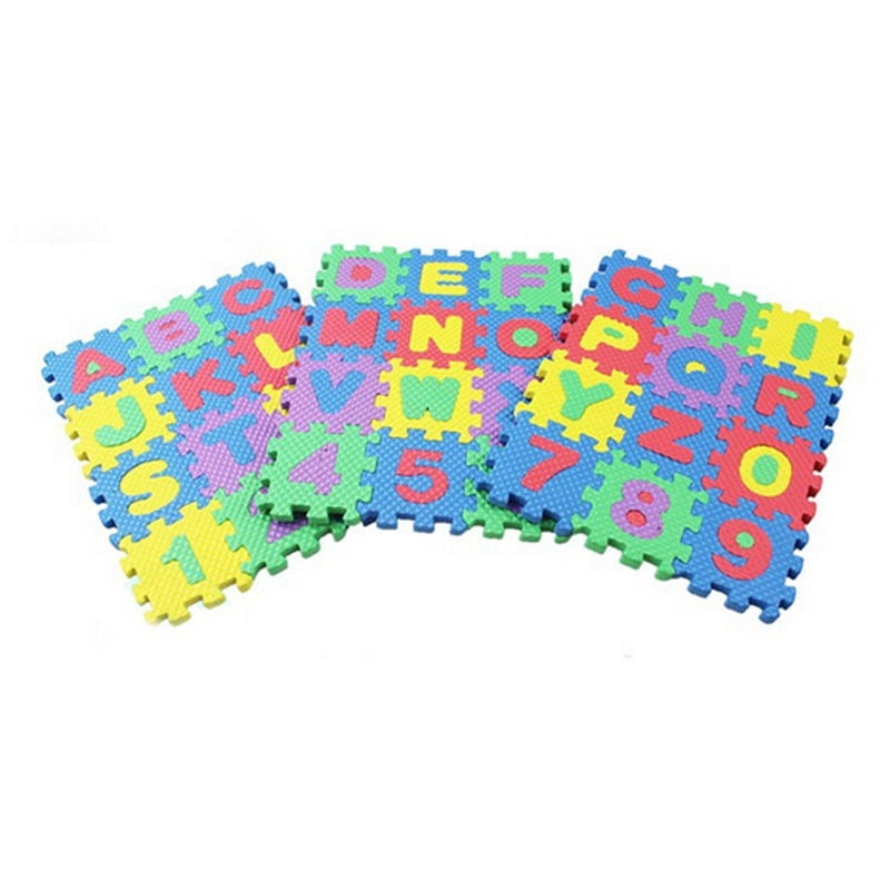 Hot Sale 36 Pieces Puzzle Mat Learning Abc Alphabet Study Kids Letters Floor Play Toy Walmart Canada