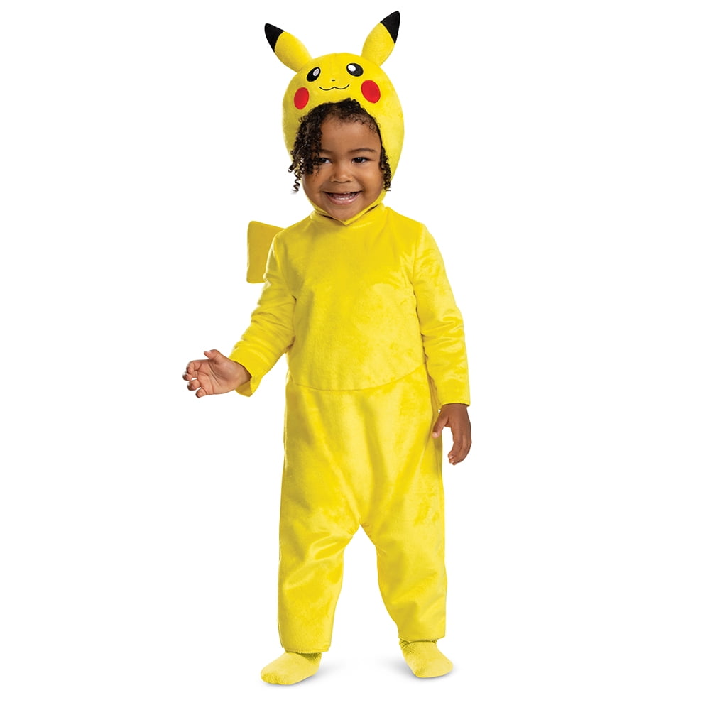 Pokemon Pikachu Halloween Costume for Children, Toddlers Size 2T, by Disguise