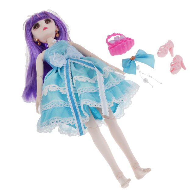 Muñeca articulada mecánica de 20 con completo de ropa, para proteger, , calcetines, accesorios, el más de cumpleaños de Navidad p mi Yotijar BJD Doll Body con cabeza
