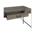 thumbnail image 3 of kathy ireland Home Ironworks - Bureau - Rectangulaire - Gris Restauré, 3 of 8