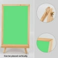 thumbnail image 6 of chalkboard sign Store Writing Board with Stand Small Blackboard for Students Wooden Home Decoration Crafts, 6 of 6