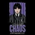 thumbnail image 2 of Mens Wednesday I Cause Chaos T Shirt, 2 of 5