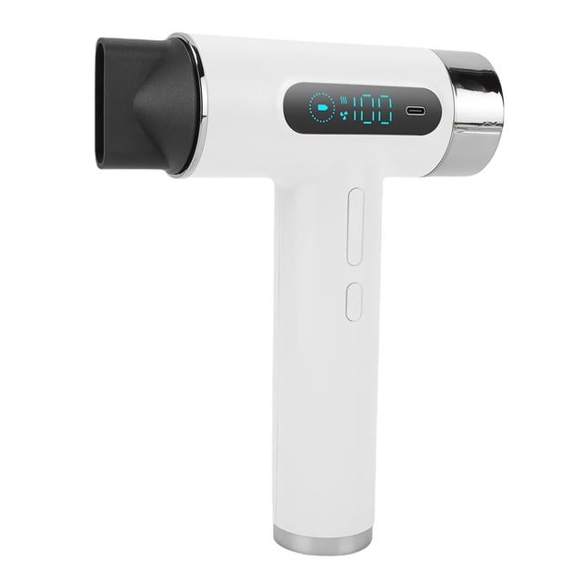 Secador De Pelo Inalámbrico De Alta Velocidad, Secador De Pelo Recargable Por USB De Viento Frío Y Caliente De 300W Para Viajes En Dormitorios De Estudiantes