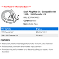 thumbnail image 2 of Spark Plug Wire Set - Compatible with 1988 - 1991 Chevy LLV 1989 1990, 2 of 2