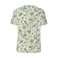 thumbnail image 3 of Rocae Green Rabbit for Breathable Men's Baseball T-Shirt Fashionable Casual Baseball Jersey, Moisture-wicking Sportswear Small, 3 of 9