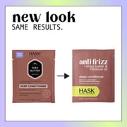 Hask Shea Butter and Hibiscus Oil Anti-Frizz Deep Conditioner, 1.75 oz