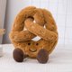 thumbnail image 1 of Historia del desayuno, pan tostado, juguete de felpa, simulación de masa frita, muñeca, bolsa de salchichas, colgante de croissant, regalo para niña, 1 of 5
