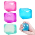 thumbnail image 1 of FauKait Cubo Antiestrés Squishy Fidget de 4 Piezas, 6 cm, 1 of 7