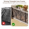 thumbnail image 3 of Fowroa 78" Woodend Dog Crate Furniture，Large kennel Heavy Duty 2-Door for Dogs with Divider, 3 of 5