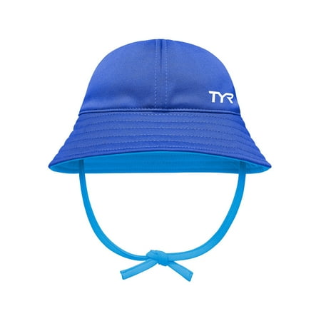 UPC: 0036702755177 | TYR Sports Infants/Toddlers Reversible Bucket Hat Blue Medium (12-18 Months)