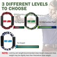 thumbnail image 2 of 2 Pack Archery Bow Trainer, 45 Lbs Archery Band Draw Exerciser Training, Rubber Strength Bands for Recurve Bow Compound Bow Shooting Beginner Experts (Green Camouflage - 45LBs for Intermediate), 2 of 6