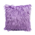 thumbnail image 4 of Pretty Comy 1PC Nordic Posh Style Home Decor Super Soft Plush Mongolian Faux Fur Throw Pillow Cover Cushion Case Pillowcase Square Multi Colors 18, 4 of 6