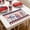 B, variant on America Patriotic Floral Placemats, 250th Anniversary Red White Blue Stripes Table Mats for 4th of July Party Decor