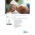 thumbnail image 2 of Philips Avent Natural Baby Bottle, Clear, 4oz, 1pk, SCF010/17, 2 of 3