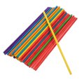 thumbnail image 4 of OULII 100 Pcs Small Craft Sticks Wooden Sticks Assorted Color Rhythm Training, 4 of 8