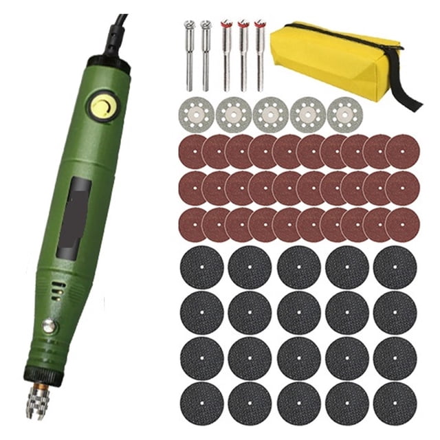 Stylo de Gravure à Vitesse Variable Mini Perceuse Électrique Meuleuse Outils Rotatifs Kit de Mini Perceuse 18V, Matériaux de Haute Qualité