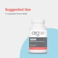 thumbnail image 4 of Allergy Research Group MSM Supplement - MSM Powder Capsules for Hair Growth, Methylsulfonylmethane for Healthy Hair, Skin & Nails, 500 mg Per Serving - 150 Vegetarian Capsules, 4 of 6