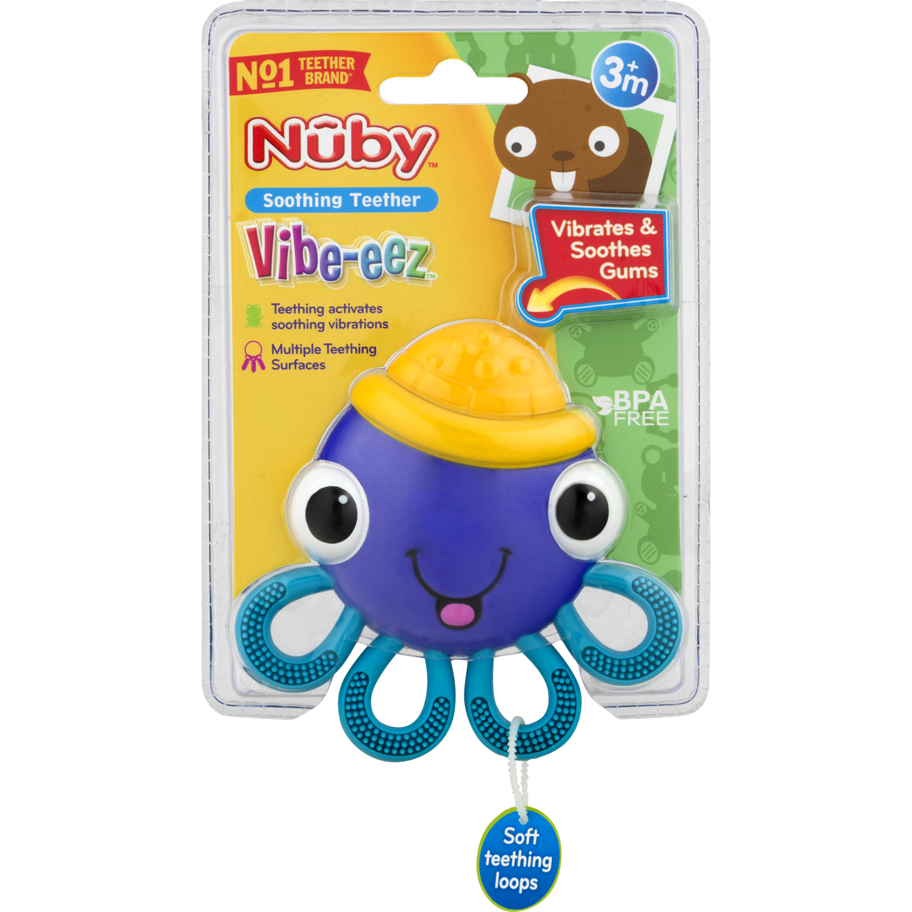 nuby soothing teether