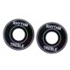thumbnail image 1 of 2 piezas Rondelle para interruptores para guitarra eléctrica para selectores de 33cm Negro, 1 of 9