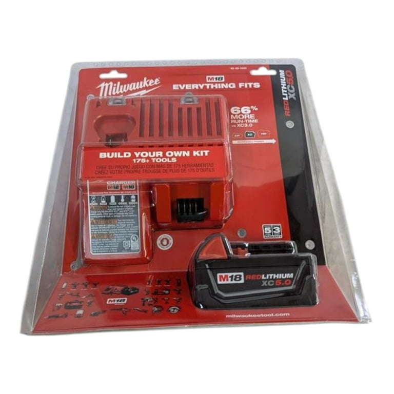 Starter Kit Milwaukee 18 Volt Amp Battery Milwaukee M18 Cordless