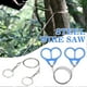 thumbnail image 1 of Multifunctional Emergency Gear Steel Wire Saw Heavy Duty Pocket Cable Saw for Camping Hiking, 1 of 5