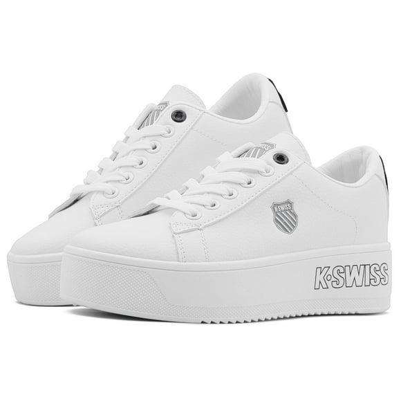 Tenis Casual Para Dama Kswiss Trinity Plataform blanco 24