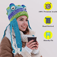 thumbnail image 3 of ER Gorro de pulpo tejido a mano para adulto en Europa y América con forma de pulpo (azul) oso de fresa Electrónica, 3 of 5