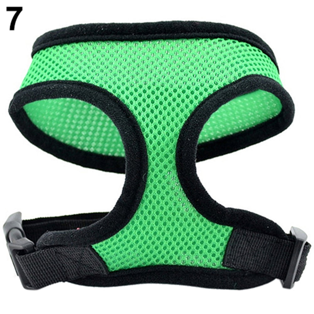 Riguas Dog Puppy Walk Collar Soft Mesh Safety Strap Vest Adjustable Pet