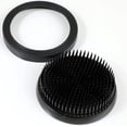 thumbnail image 3 of Wazakura Ikebana Kenzan Round - 3-1/4" Black Made in Japan, 3 of 5