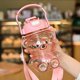 thumbnail image 3 of Botella 1000ml Kawaii Bear Cute Kids School Student Verano PP para, 3 of 8