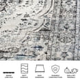 thumbnail image 6 of Safavieh Madison Haven Oriental Area Rug, Light Gray/Blue, 5'3" x 7'6", 6 of 10
