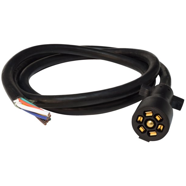 Mighty Cord A107W6 6' 7Way Trailer Cord (Bulk)