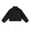 x730/Black, variant on Jovrlynd Girls Cropped Jacket Sherpa Fleece Stand Collar Fuzzy Warm Winter Coats Soft Comfy Kids Outerwear