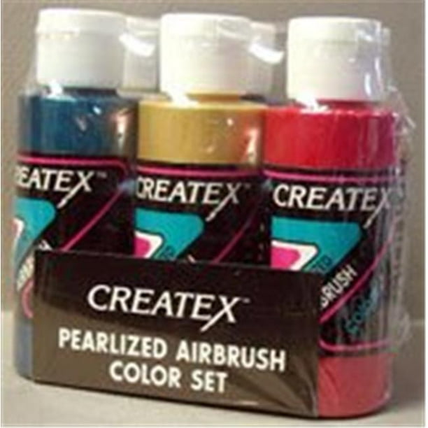 Createx Airbrush Pearlized 6Color Set