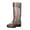 Black, variant on YUEHUA Womens Rain Boots Waterproof Fashion Mid Calf Rain Boots for Women Lightweight Proof Hiking Camping Wading Shoes Anti-Slip Shoes Outdoor Garden Shoes Womens Waterproof Boots